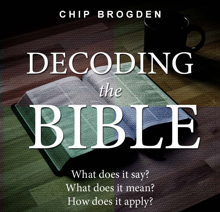 Decoding the Bible