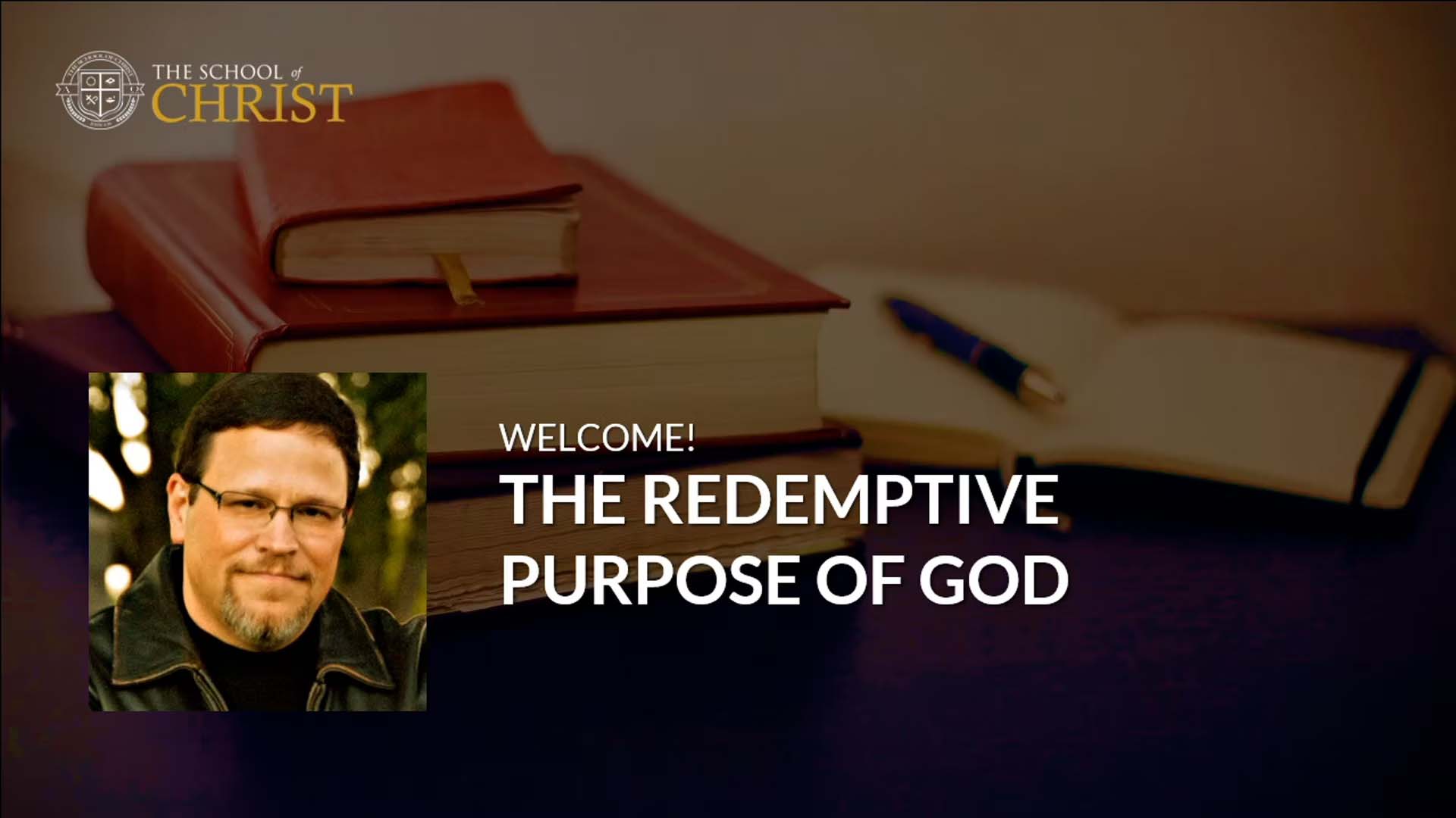 01. The Redemptive Purpose of Salvation